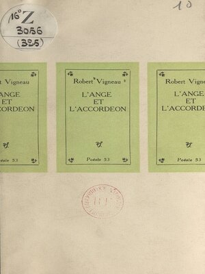 cover image of L'ange et l'accordéon